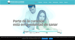 Desktop Screenshot of fisioperezdelcamino.com